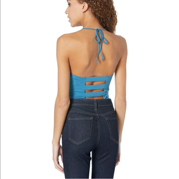 BCBGeneration Cutout Ladder Back Bodysuit - Picture 3 of 10